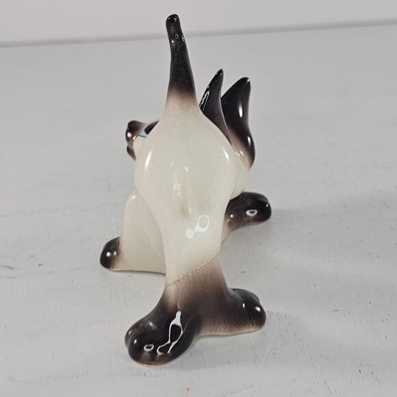 Freeman McFarlin Siamese Cat Kitten Crouching Nodder Bobble Head *REPAIR FLAW* - Picture 5 of 12